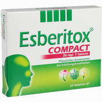 Esberitox Compact Tabletten 20 Stück - ab 7,50 €