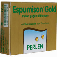 Espumisan Gold Perlen gegen Blähungen 20 Stück - ab 3,31 €