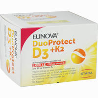 Eunova Duoprotect D3+k2 4000ie/80ug Kapseln 30 Stück - ab 10,12 €