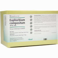 Euphorbium Comp Ad Us Vet Ampullen 5 x 5 ml - ab 15,03 €