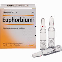 Euphorbium Comp. Sn Ampullen 10 Stück - ab 18,56 €