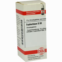 Euphorbium D30 Globuli DHU-Arzneimittel GmbH & Co. KG 10 g