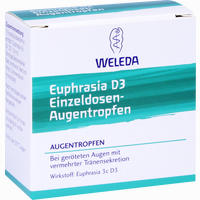 Euphrasia D3 Einzeldosen- Augentropfen 20X0.4 ML