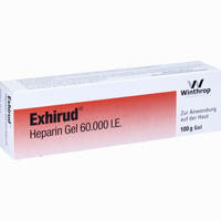 Exhirud Heparin Gel 60.000 I.e. Gel 100 g 