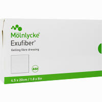 Exufiber 4.5x20 Cm Verband 10 Stück