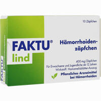 Faktu Lind Hämorrhoidenzäpfchen  10 Stück - ab 5,57 €