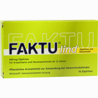 Faktu Lind Zäpfchen mit Hamamelis 10 Stück