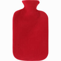 Fashy 6530 42 Wärmflasche mit Bezug Cranberry 1 Stück