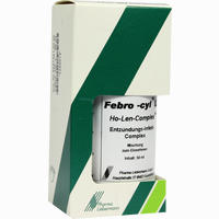 Febro- Cyl L Ho- Len- Complex Entzündungs- Infekt- Complex Tropfen 30 ml - ab 6,79 €