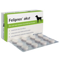 Felipren Akut Kautabletten bei Durchfall für Hunde 24 Stück - ab 15,69 €