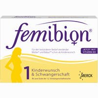 Femibion 1 Kinderwunsch & Schwangerschaft Tabletten 30 Stück 