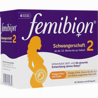 Femibion 2 Schwangerschaft Kombipackung 2 x 28 Stück - ab 26,34 €