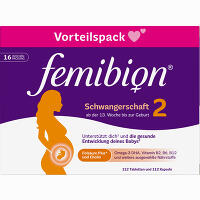 Femibion 2 Schwangerschaft Kombipackung 2 x 112 Stück