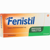 Fenistil Dragees Gsk otc medicines 20 Stück