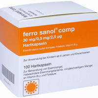 Ferro Sanol Comp Kapseln 100 Stück - ab 6,06 €