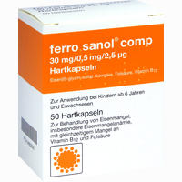 Ferro Sanol Comp Kapseln 100 Stück - ab 5,81 €