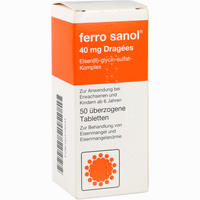 Ferro Sanol Dragees 20 Stück - ab 2,06 €