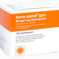 Ferro Sanol Gyn Kapseln 20 Stück - ab 3,26 €