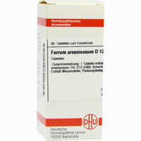 Ferrum Arsenic D12 Tabletten 80 Stück