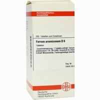 Ferrum Arsenic D6 Tabletten 200 Stück