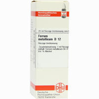 Ferrum Met D12 Dilution 20 ml - ab 7,49 €