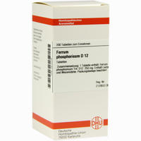 Ferrum Phosphoricum D12 Tabletten 80 Stück - ab 6,18 €