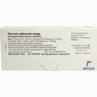 Ferrum Sidereum Comp Ampullen 8 x 1 ml