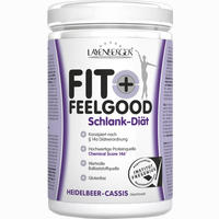 Fit+feelgood Schlank- Diät Sahne- Cassis Pulver 430 g 