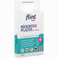 Flint Med Mückenstich Pflaster für Kinder 20 Stück