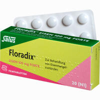 Floradix Eisen 100mg Forte Filmtabletten  20 Stück - ab 3,71 €