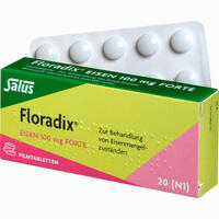 Floradix Eisen 100mg Forte Filmtabletten  20 Stück - ab 3,97 €