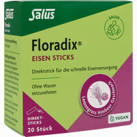 Floradix Eisen Sticks Salus 20 Stück