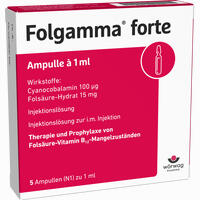 Folgamma Forte Ampullen 5 x 1 ml