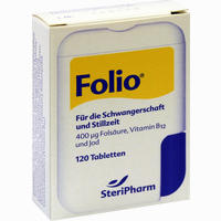 Folio + B12 Tabletten SteriPharm Pharmazeutische Produkte 120 Stück 