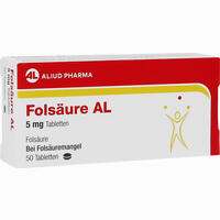Folsäure Al 5 Mg Tabletten 20 Stück - ab 2,00 €