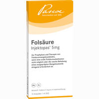 Folsäure Injektopas 5 Mg Injektionslösung 10 Stück - ab 6,70 €