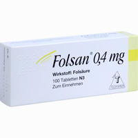 Folsan 0.4 Mg Tabletten 20 Stück - ab 3,04 €