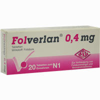 Folverlan 0.4mg Tabletten 100 Stück - ab 2,93 €