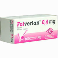 Folverlan 0.4mg Tabletten 100 Stück - ab 2,93 €