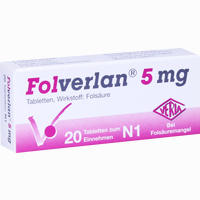 Folverlan 5mg Tabletten 20 Stück - ab 3,85 €