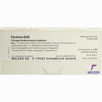 Formica D20 Ampullen 8 x 1 ml