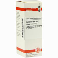 Formica Rufa D12 Dilution 20 ml - ab 9,42 €