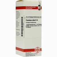 Formica Rufa D4 Dilution 20 ml - ab 9,06 €