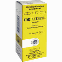 Fortakehl D4 Kapseln 20 Stück - ab 20,01 €