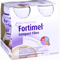 Fortimel Compact Fibre Cappuccino Fluid Nutricia gmbh 8 x 4 x 125 ml - ab 13,95 €