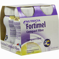 Fortimel Compact Fibre Vanille Fluid 4 x 125 g - ab 13,95 €