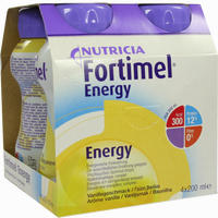 Fortimel Energy Vanillegeschmack Fluid 4 x 200 ml