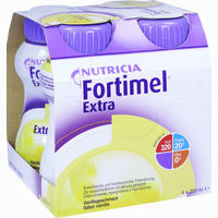 Fortimel Extra Vanillegeschmack Fluid 8 x 4 x 200 ml - ab 14,27 €