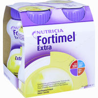 Fortimel Extra Vanillegeschmack Fluid Nutricia gmbh 4 x 200 ml