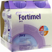 Fortimel Jucy Cassisgeschmack Fluid 4 x 200 ml